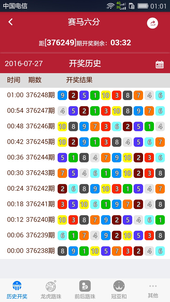 六开彩开奖结果历史记录{