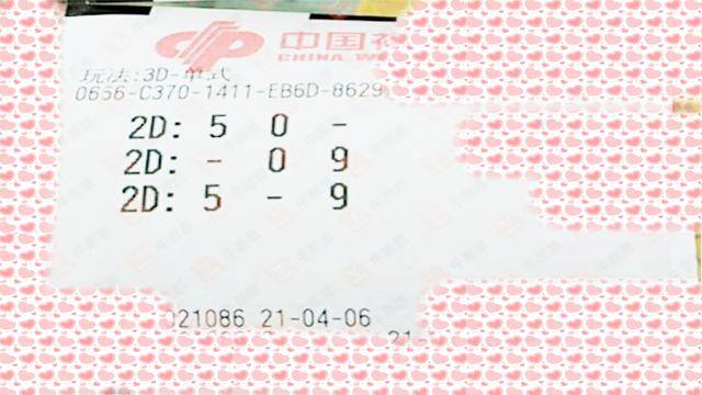 福彩3D彩票实票晒单，分享幸运，见证荣耀时刻福彩3d彩票实票晒单图{