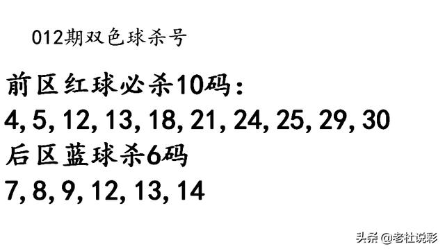 双色球杀号专家精准预测研究双色球最强杀号专家{